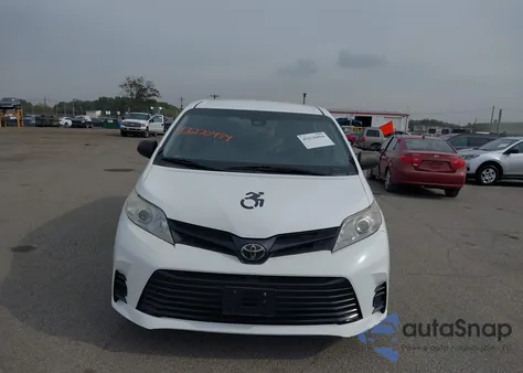2018 Toyota Sienna L 7 Passenger из США, поврежденный, VIN 5TDZZ3DC7JS929541